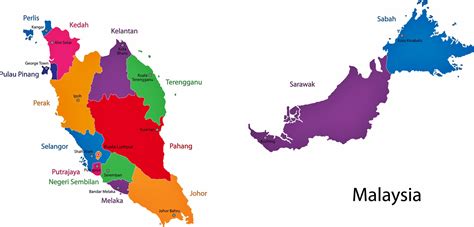 map of malaysia states.
